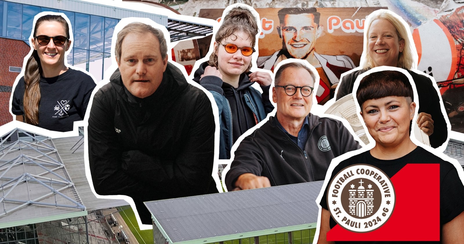 Mitglieder des FC St. Pauli