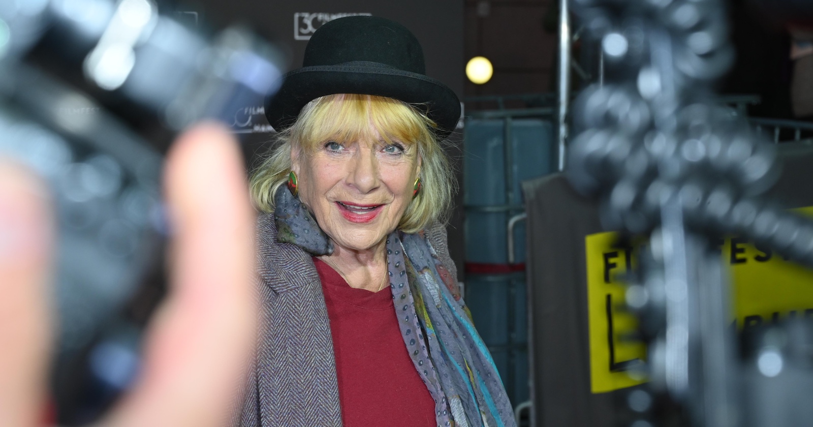 Hannelore Hoger bei einen Event im Jahr 2022.