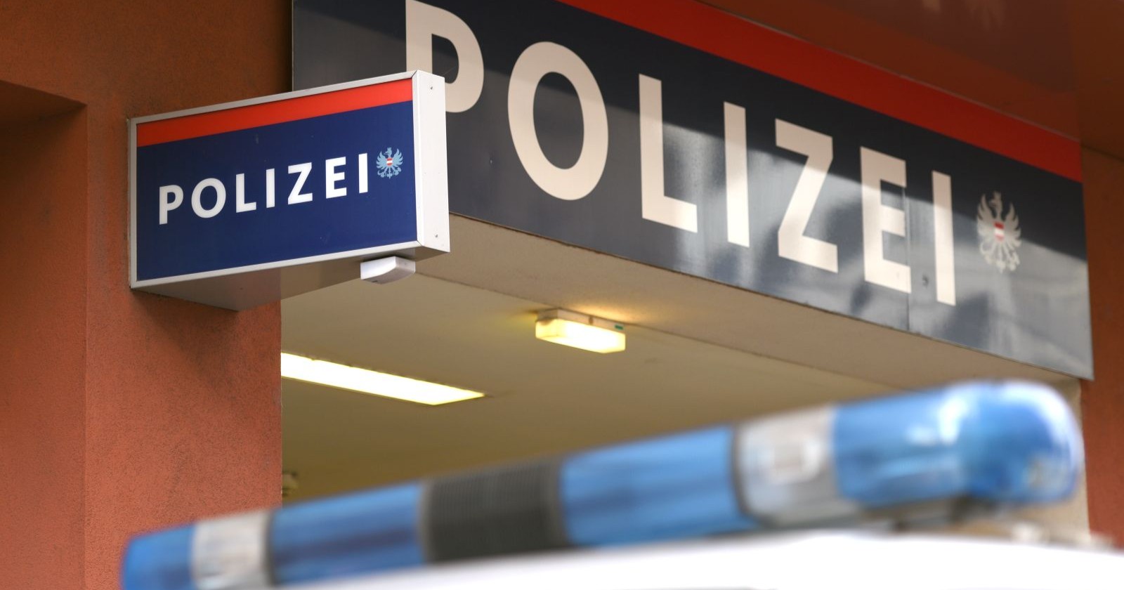 Bild einer Polizeistation in Wien