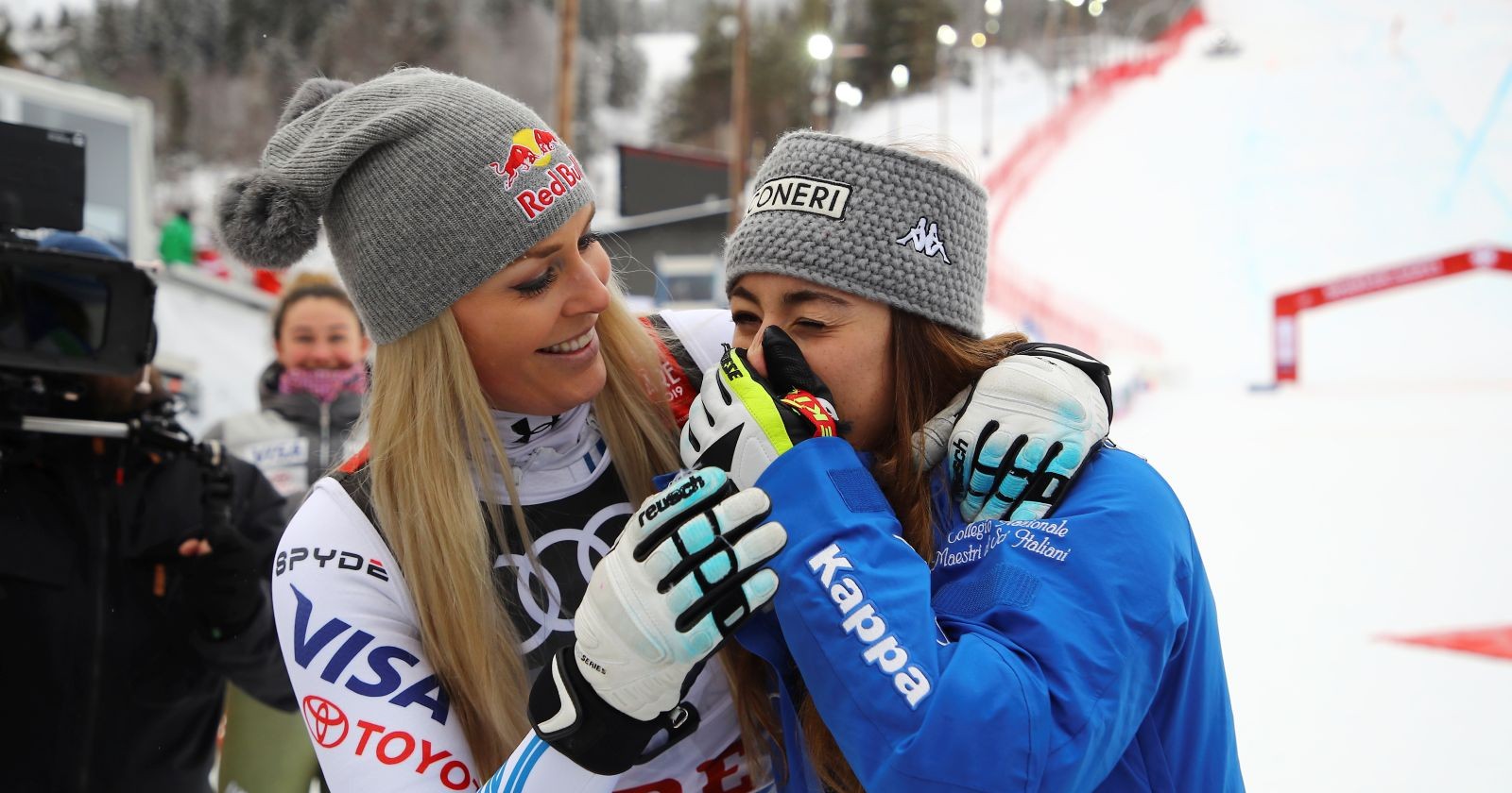 Sofia Goggia und Lindsey Vonn 2019