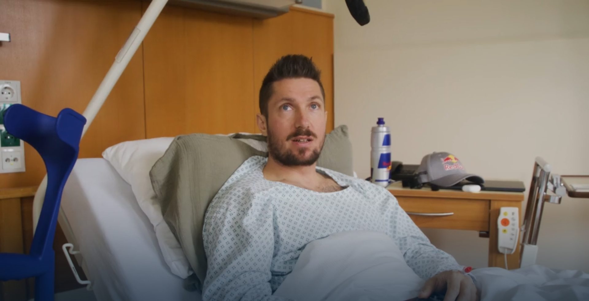 Marcel Hirscher im Krankenhaus