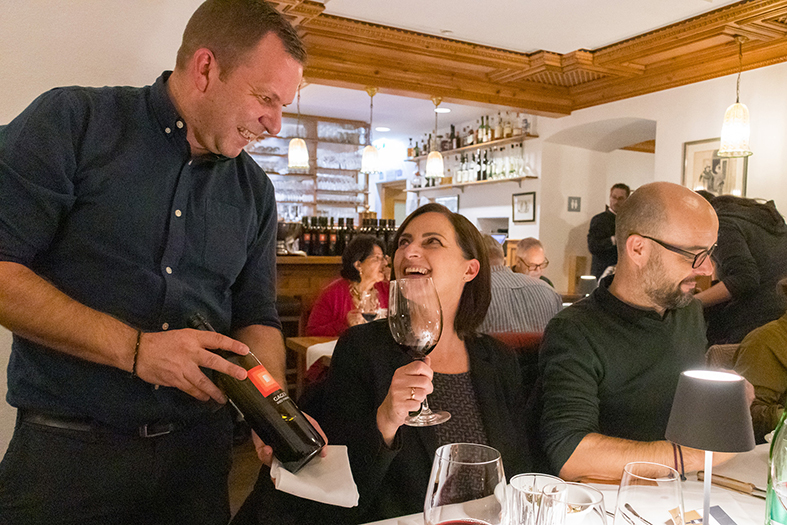 Oliver Endl, Claudia Brunner (atelier-c) und Günter Brunner (Mohrenbrauerei) (v. li.)