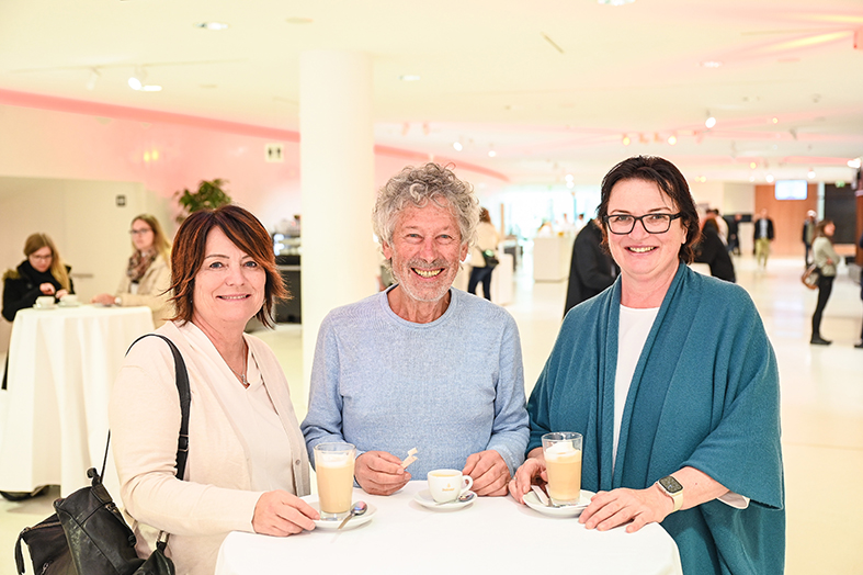 Barbara Lang (Blum), Alfons Bertsch (Göfis) und Claudia Feurstein (Blum) (v. li.)