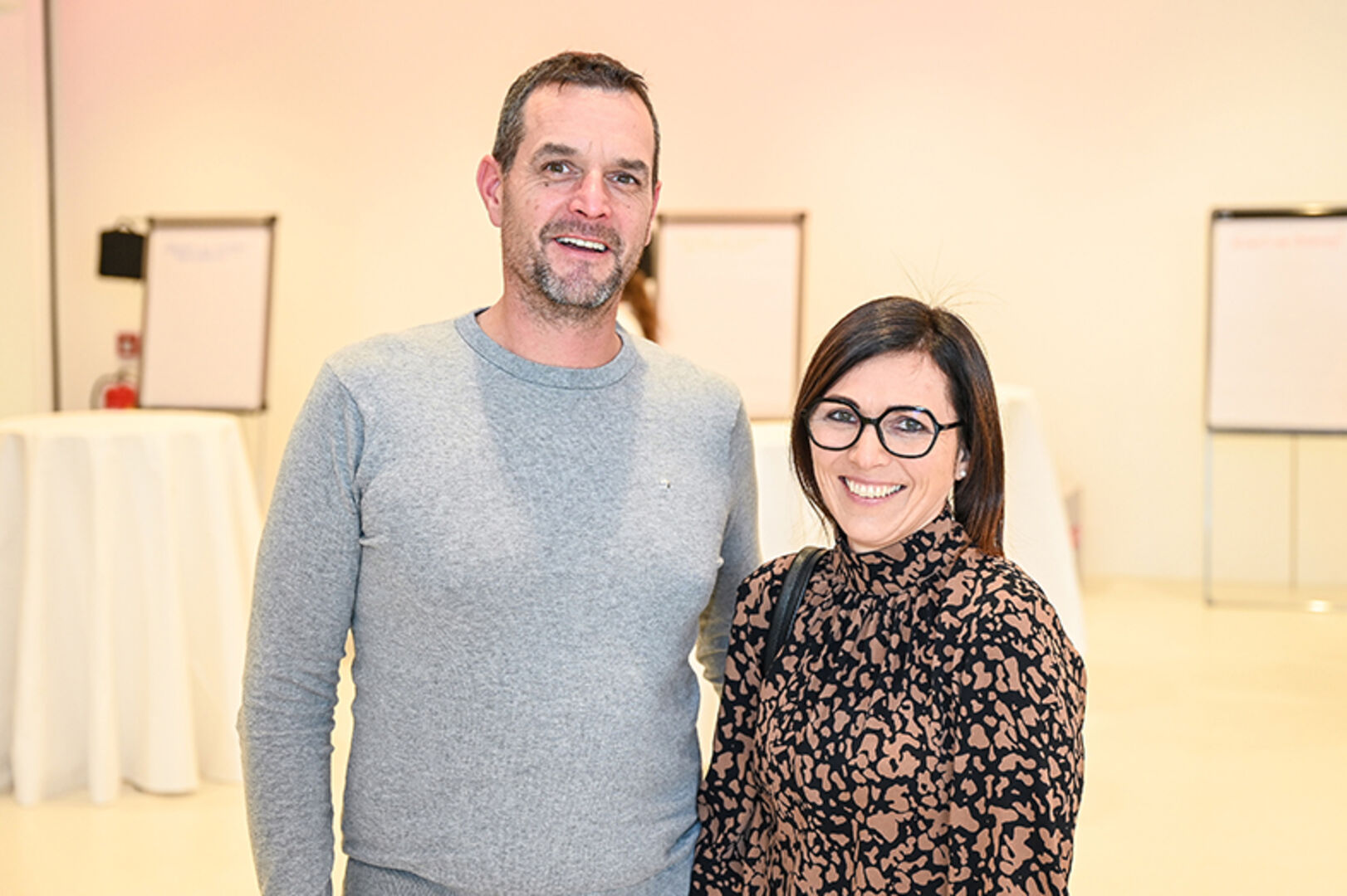 Werner und Martina Flatz (beide Flatz Holzbau Alberschwende)