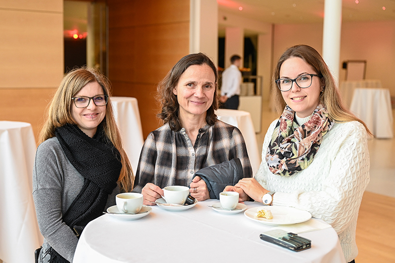 Marla Schwyn, Franziska Schweiss und Milena Albertin (alle Sekundarschule Ägelsee Wilen TG) (v. li.)