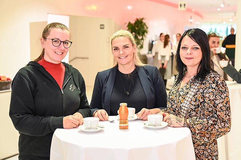 Personalteam: Anna Redetzky, Katharina Gerbis und Marlene Penz (alle Prinz Feinbrennerei Hörbranz) (v. li.)