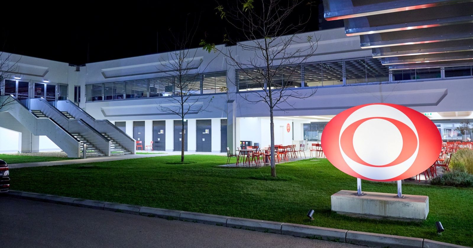 ORF Logo beim Künigelberg ORF Zentrum