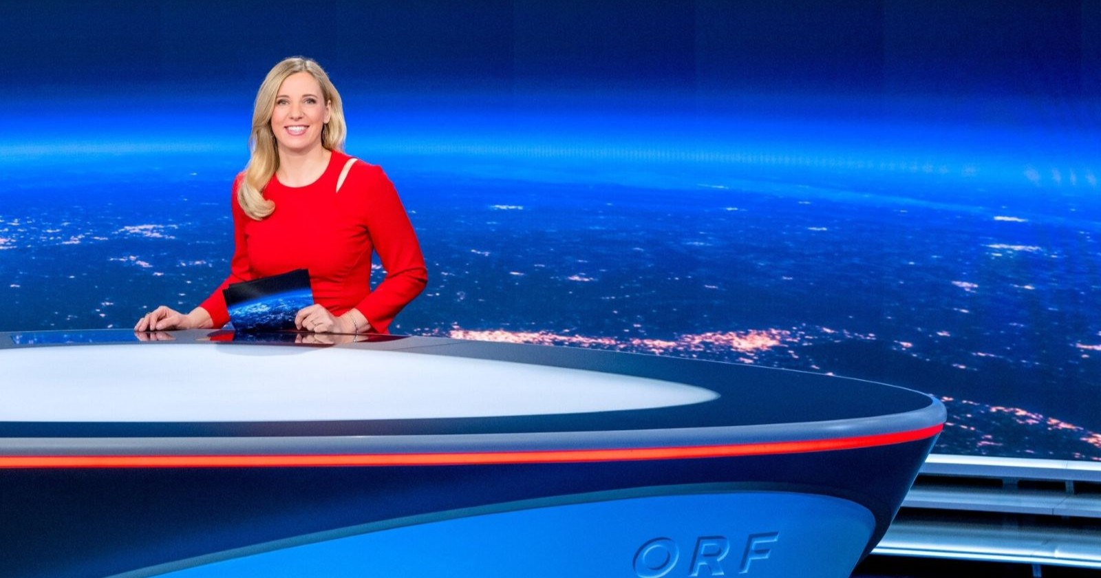 Susanne Höggerl im ORF-Studio