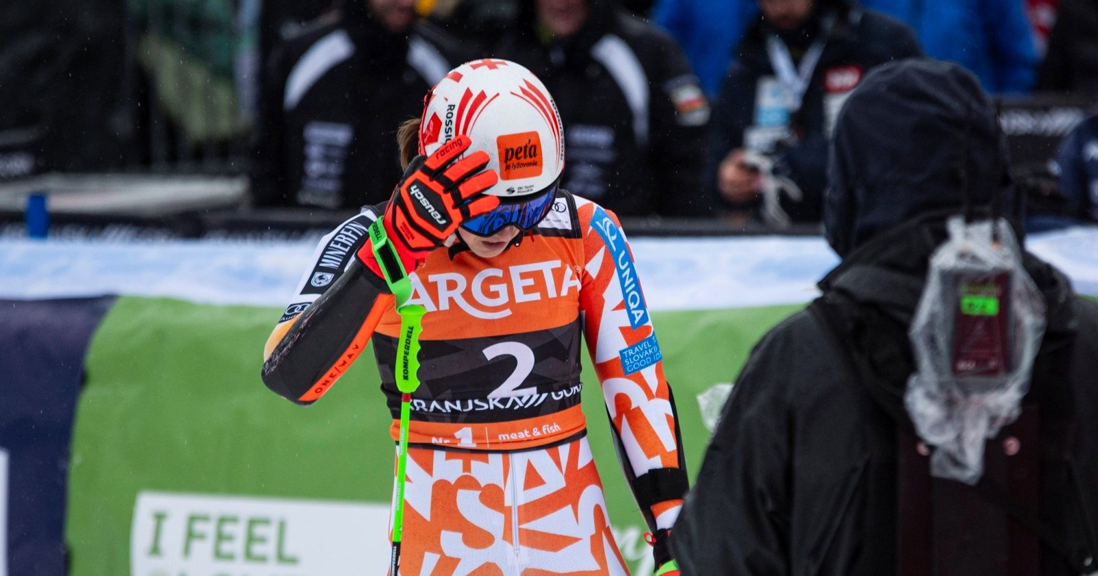 Petra Vlhova beim Slalom in Slowenien