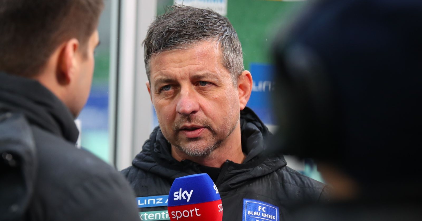 Gerald Scheiblehner bei einem Interview