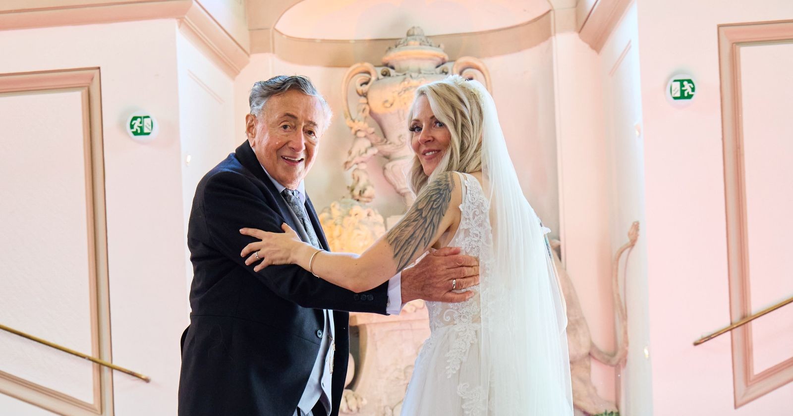 Richard und Simone Lugner bei ihrer Hochzeit