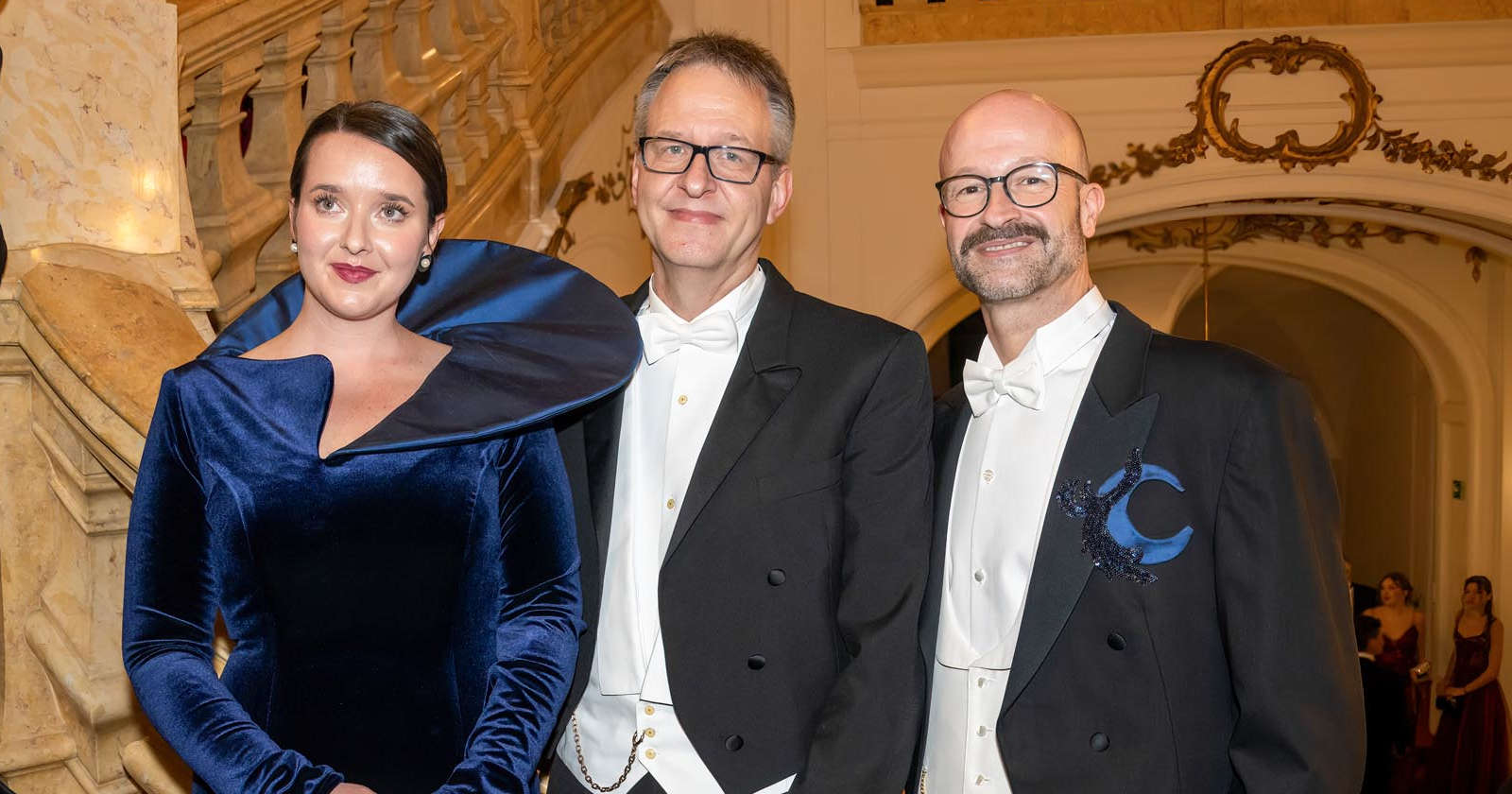 Maria Ohrenstein, Ulrich Lenz und Bernd Pürcher