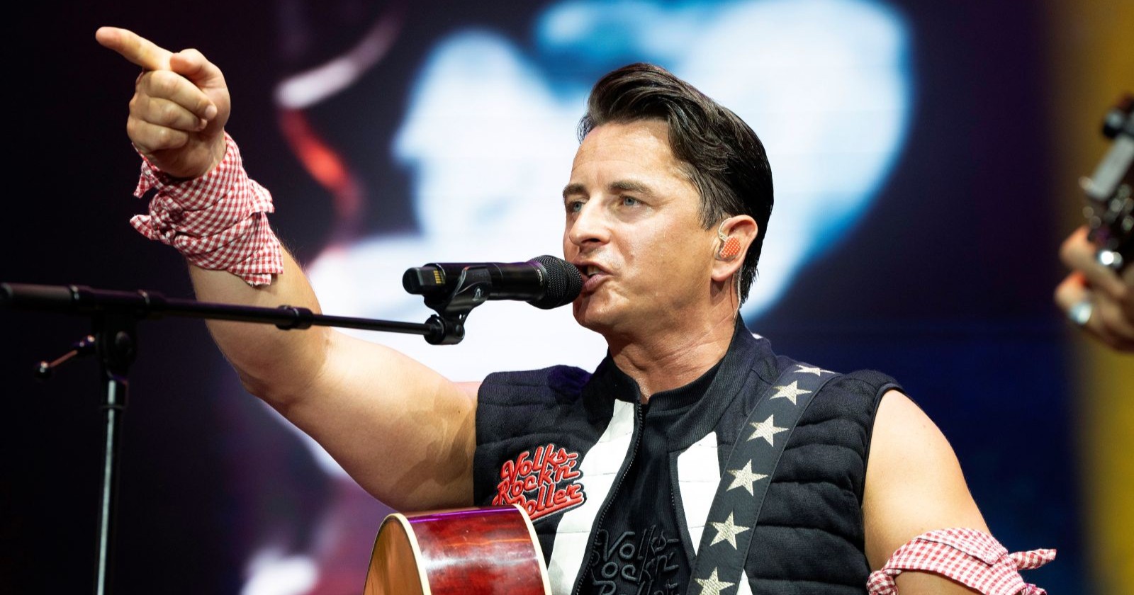 Andreas Gabalier auf der Bühne