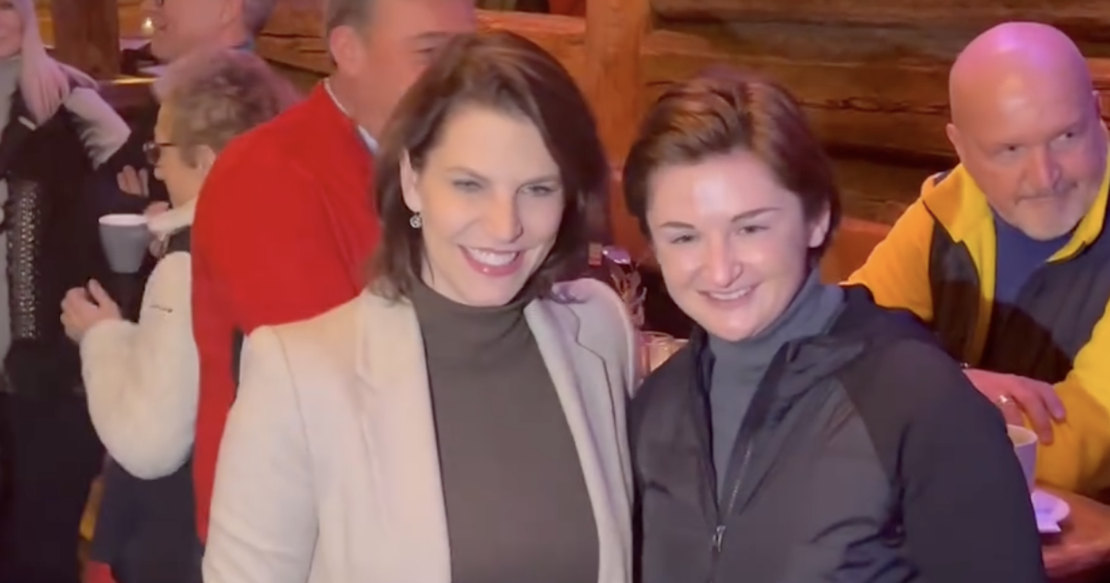 Edtstadler und Svazek sind in der Flachau das erste Mal aufeinandergetroffen