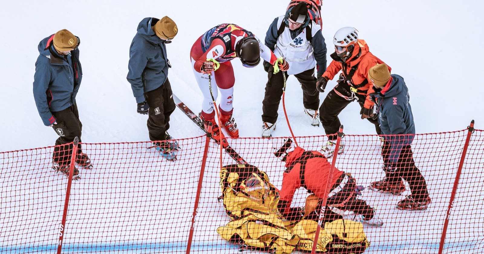 Felix Hacker auf der kitzbühler Piste