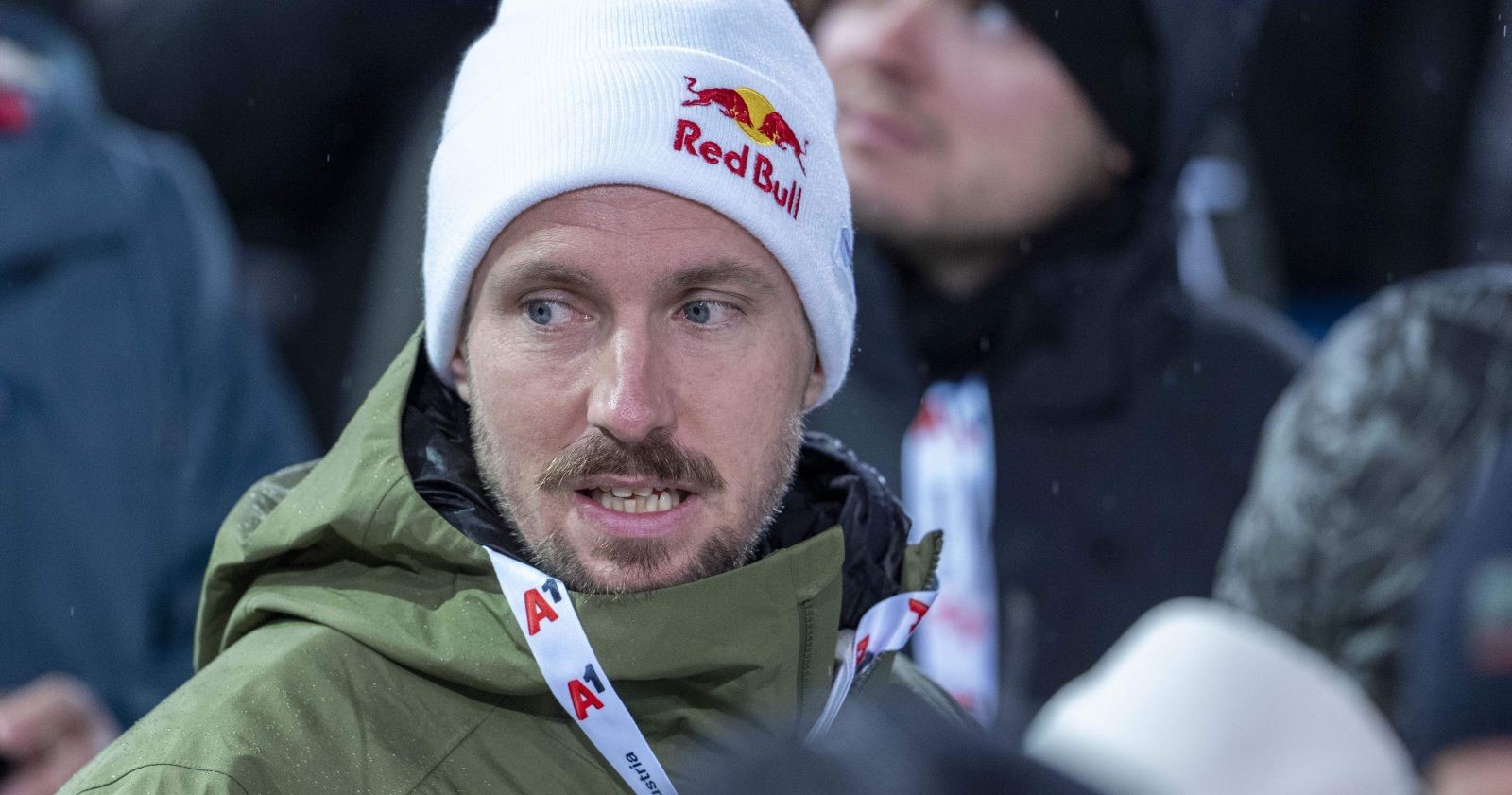 Marcel Hirscher hat das Planai-Rennen privat besucht.