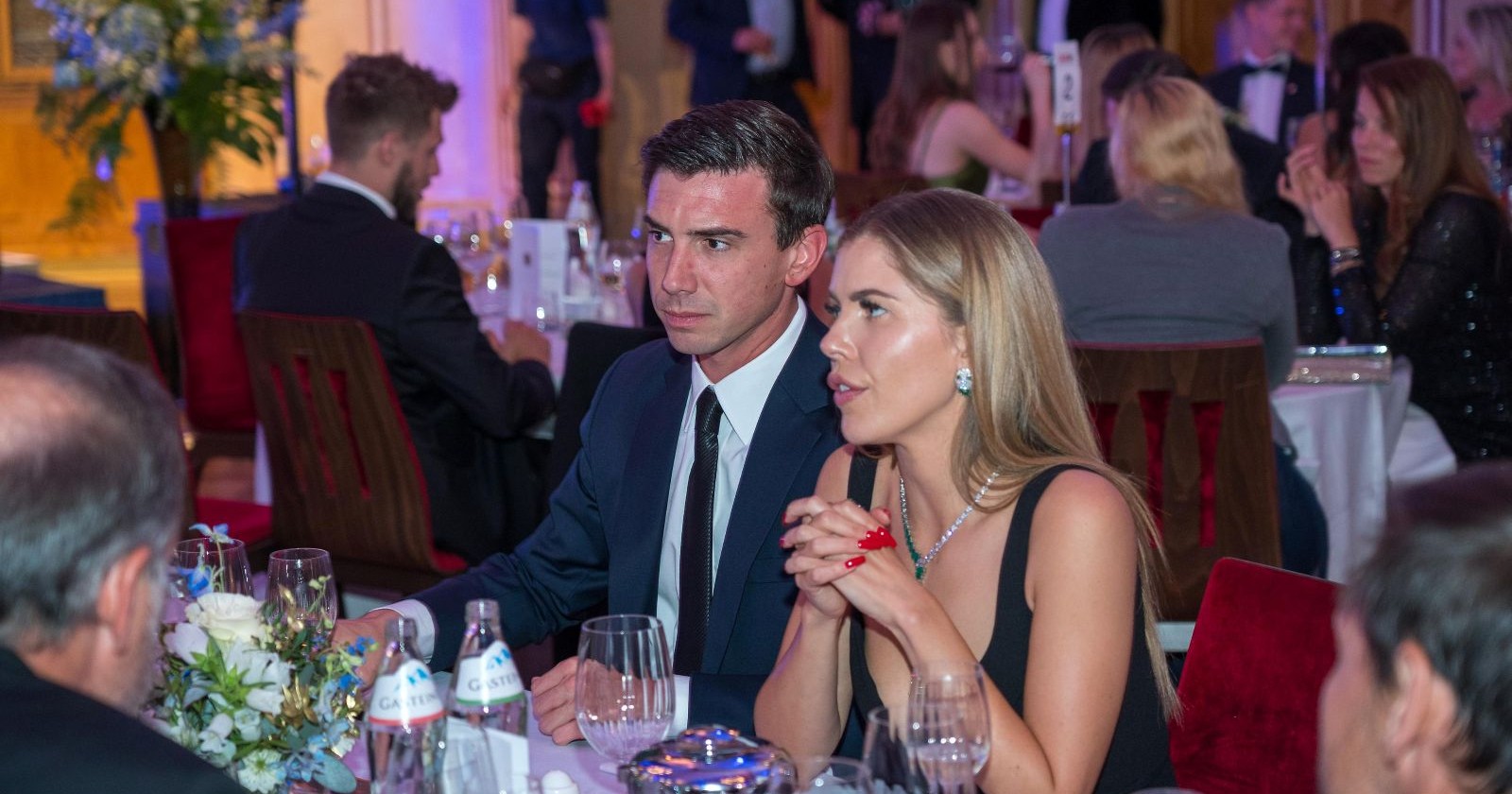 Swarovski und Mateschitz bei einem Event