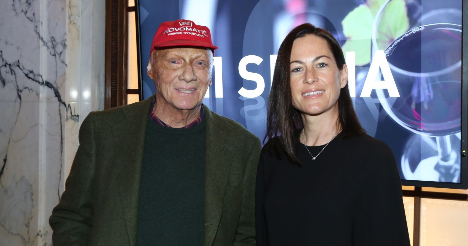 Niki und Birgit Lauda bei der Signa Holding - Törggelen Party