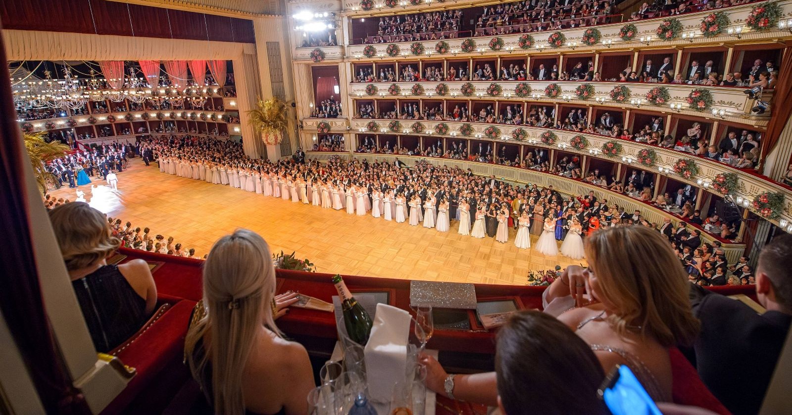 Opernball in der Wiener Staatsoper