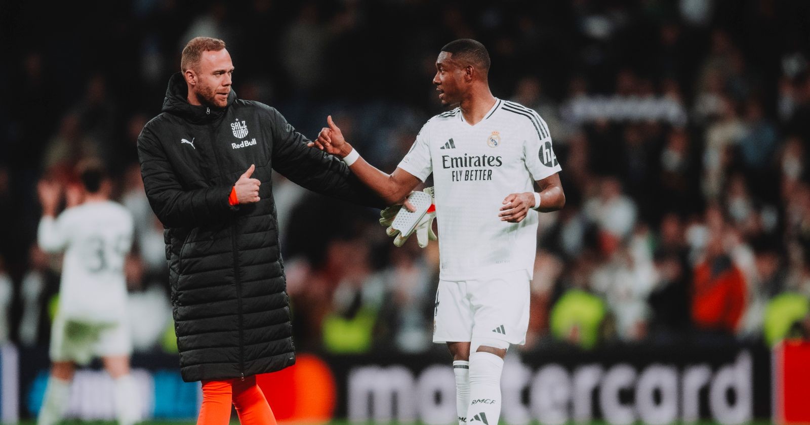 Alexander Schlager und David Alaba in Madrid