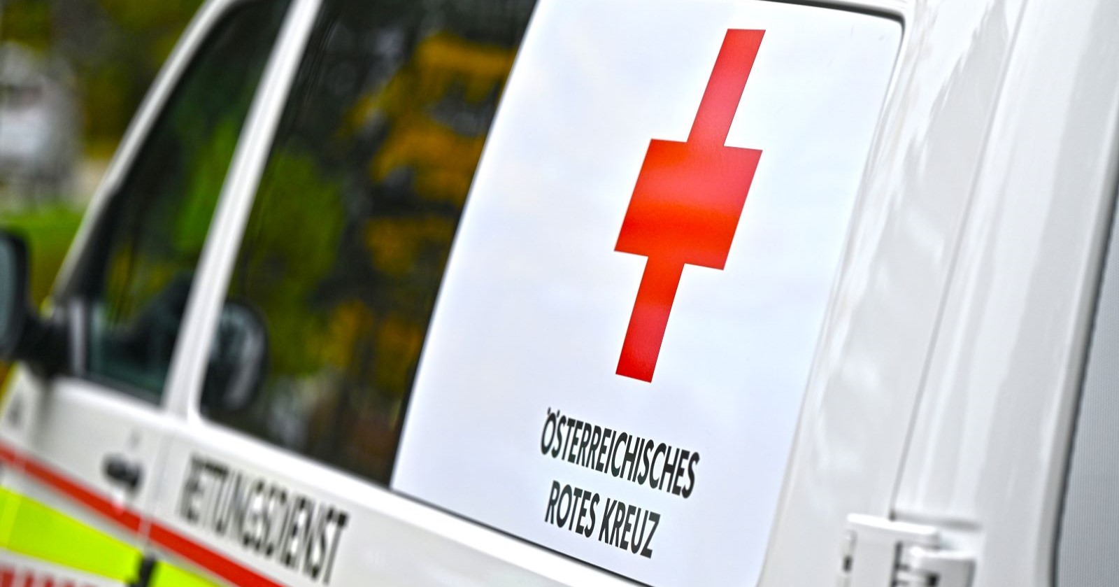 Rettungswagen des Roten Kreuz