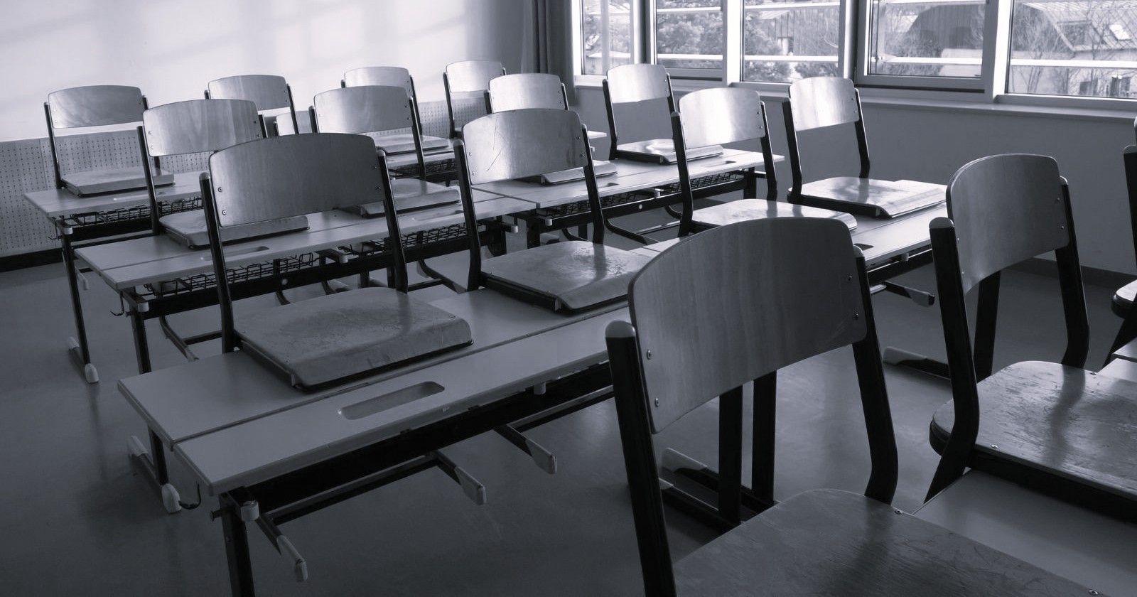 Leeres Klassenzimmer