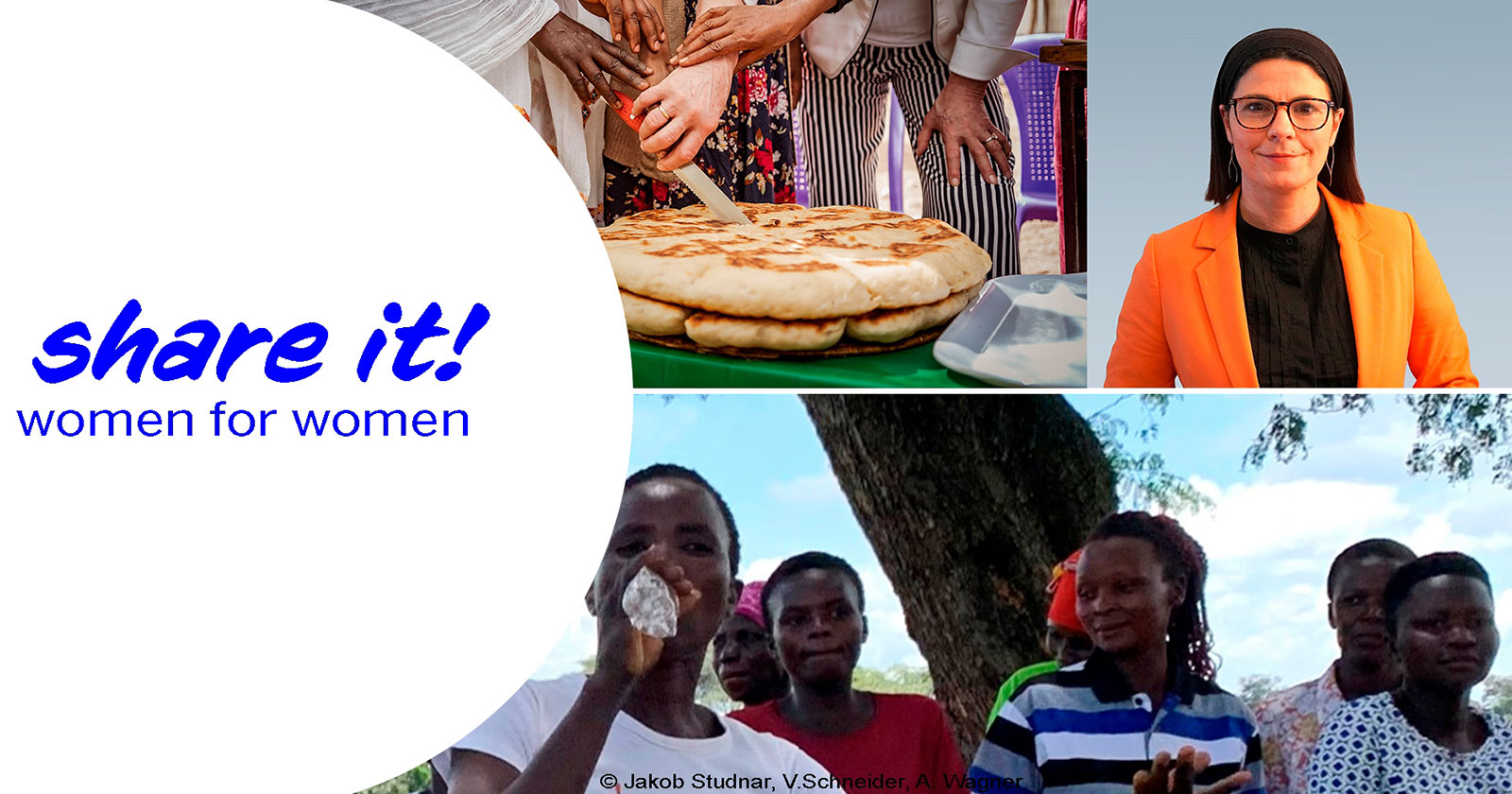 Plakat zur Charity-Aktion &quot;Share It!&quot; der Kindernothilfe | Credit: Kindernothilfe Österreich