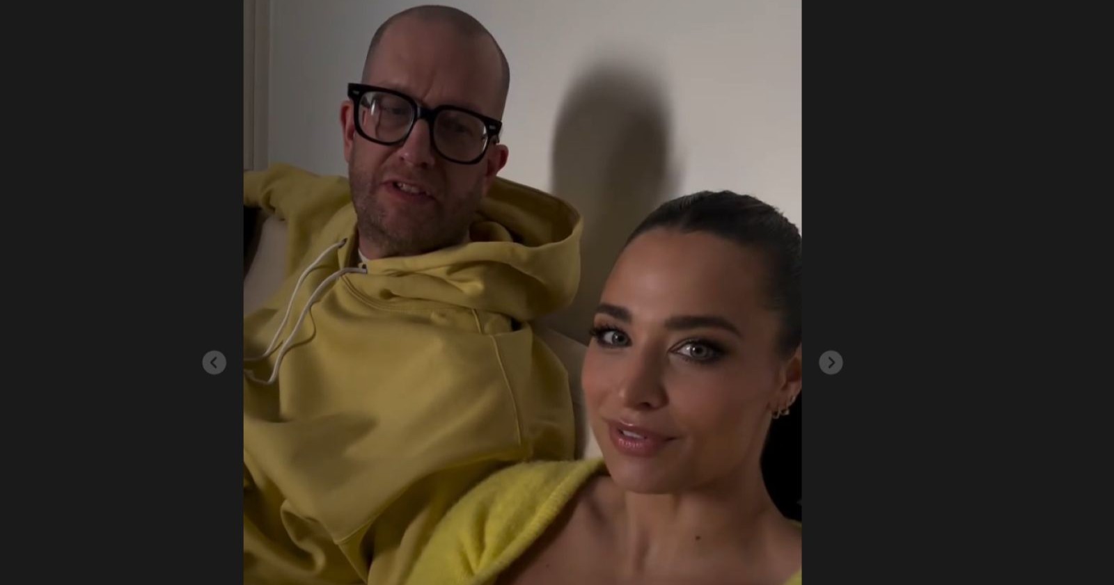 Screenshot: Amira Aly und Heiko Behr in ihrer Instagram-Story