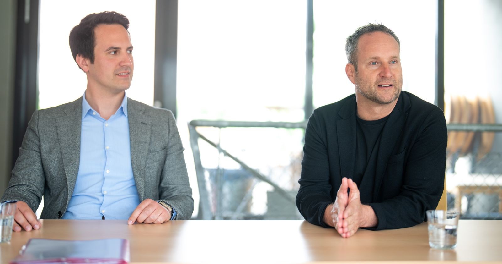 Christoph Wiederkehr und Matthias Strolz