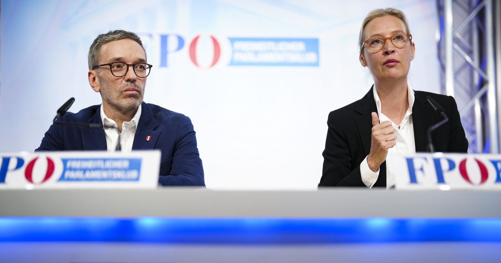 Herbert Kickl und Alice Weidel