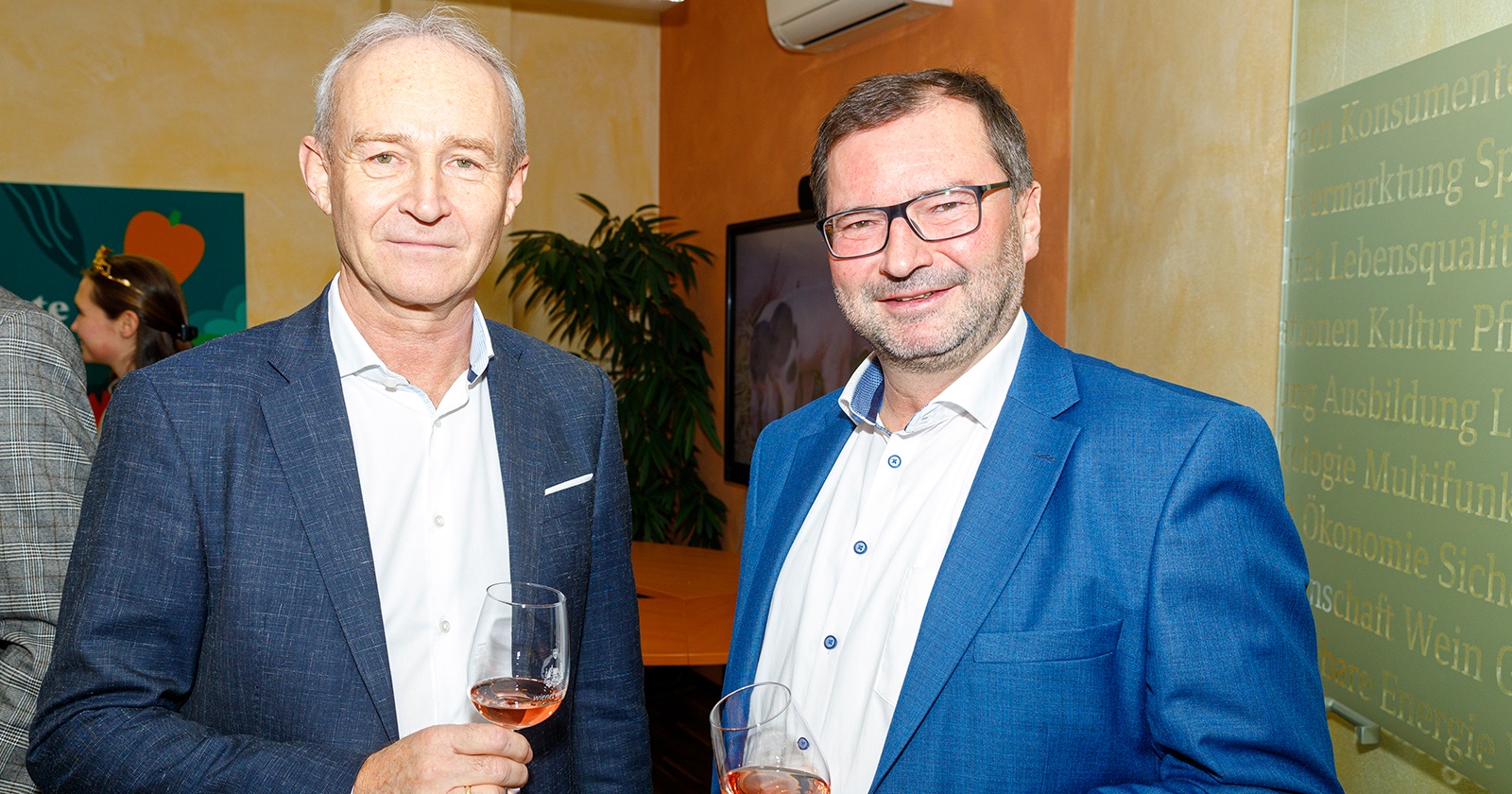 Vertreter der Landwirtschaftskammer Wien beim Empfang