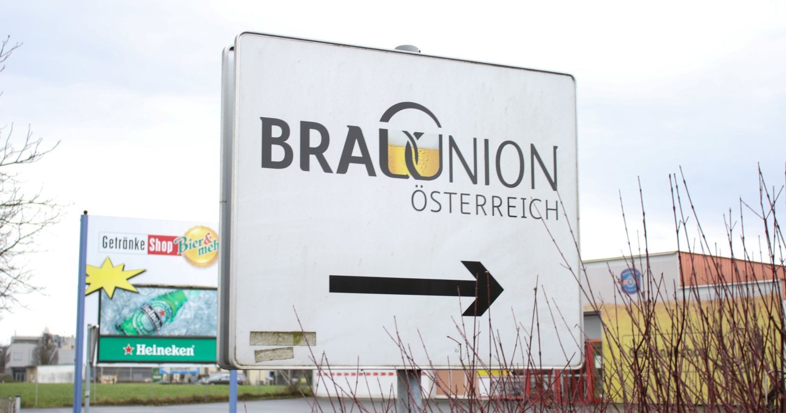 Schild der Brauunion