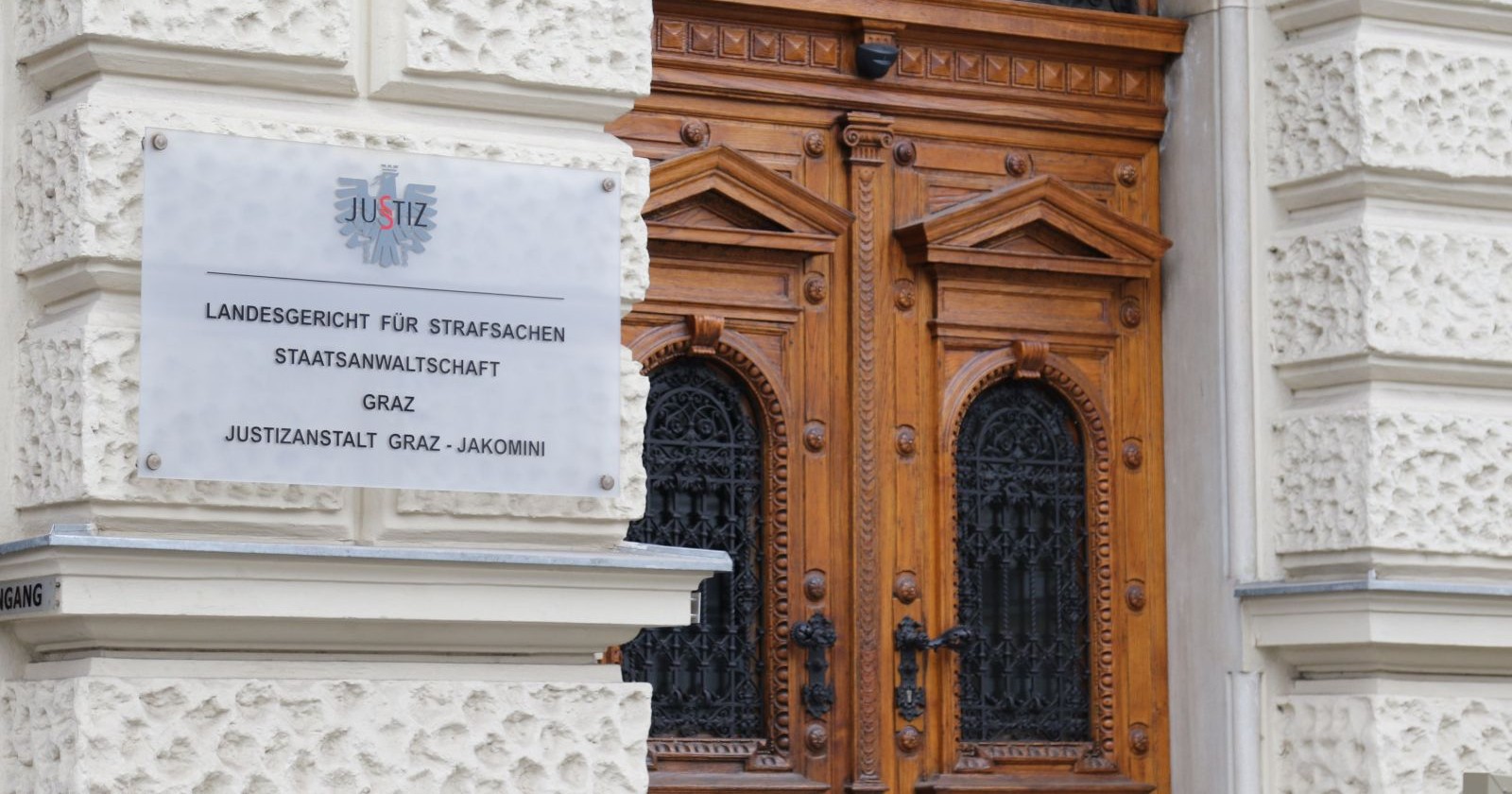 Außenansicht des Landesgerichts in Graz