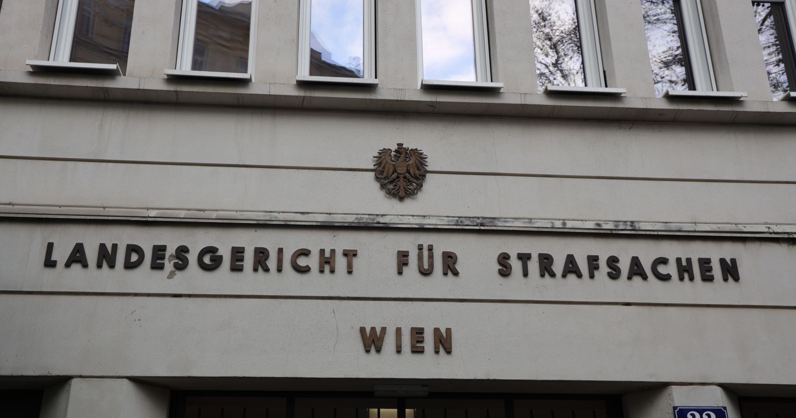 Außenansicht des Wiener Landesgerichts