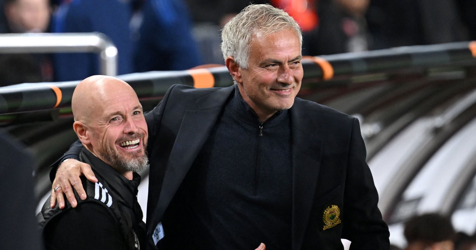 Erik Ten Hag und Jose Mourinho
