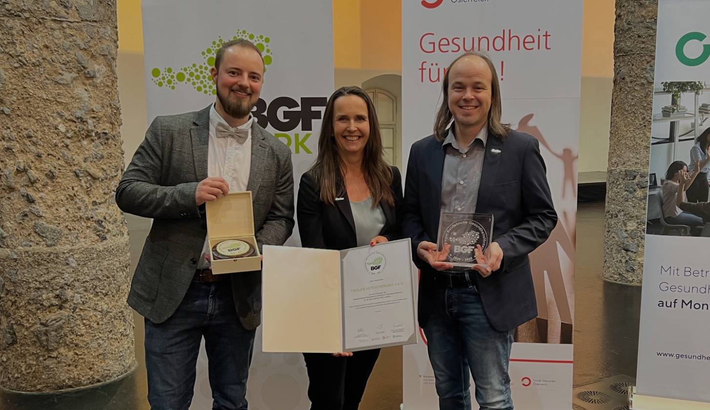 Zwei Männer und eine Frau