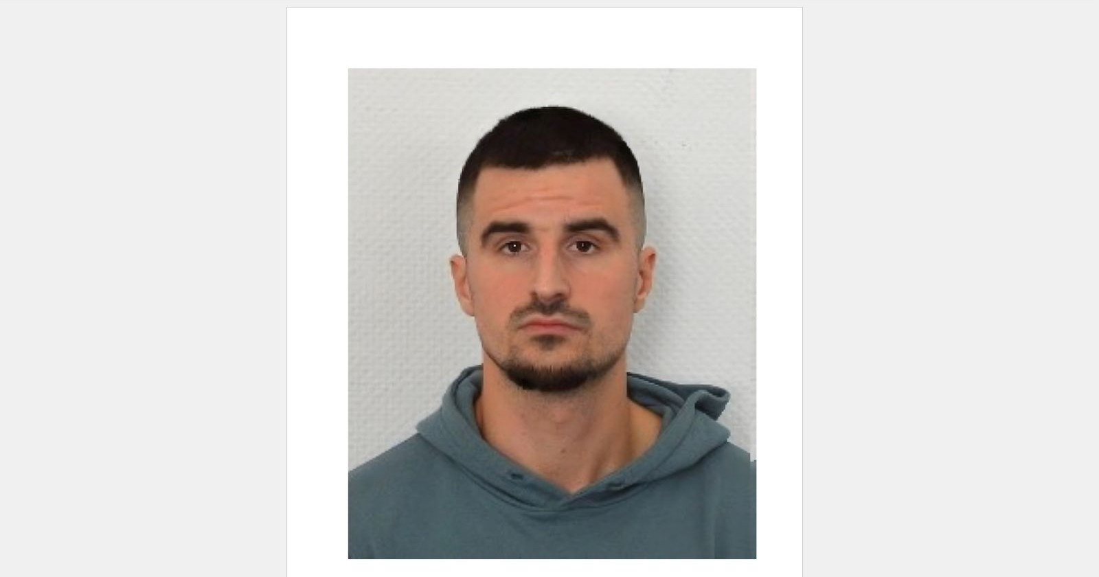 Passfoto des ausgebrochenen Mannes