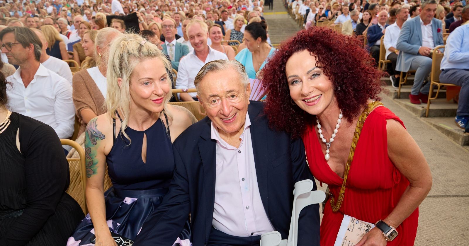 &quot;Mausi&quot;, Simone und Richard Lugner