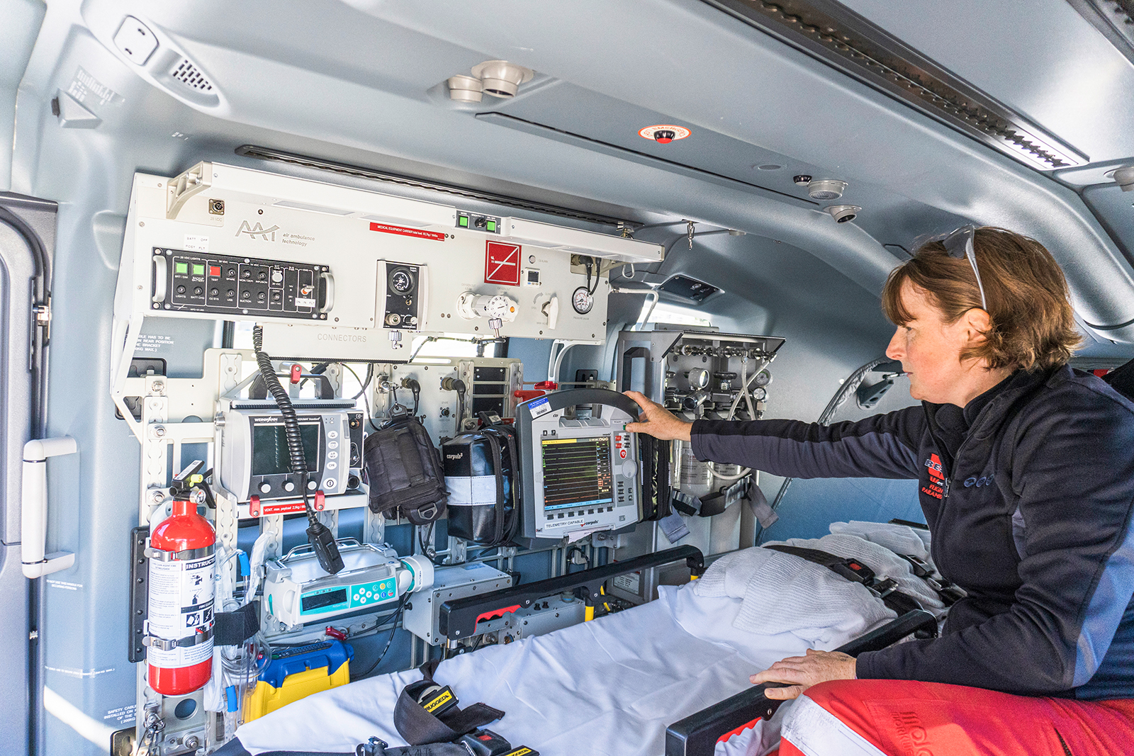 Mitarbeiterin AAT | Credit: Air Ambulance Technology GmbH