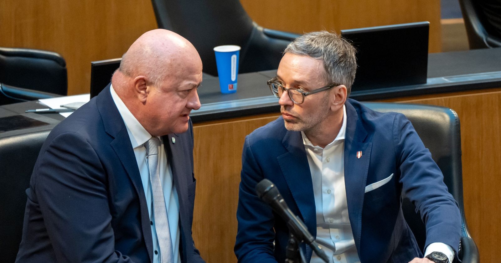 Christian Stocker und Herbert Kickl