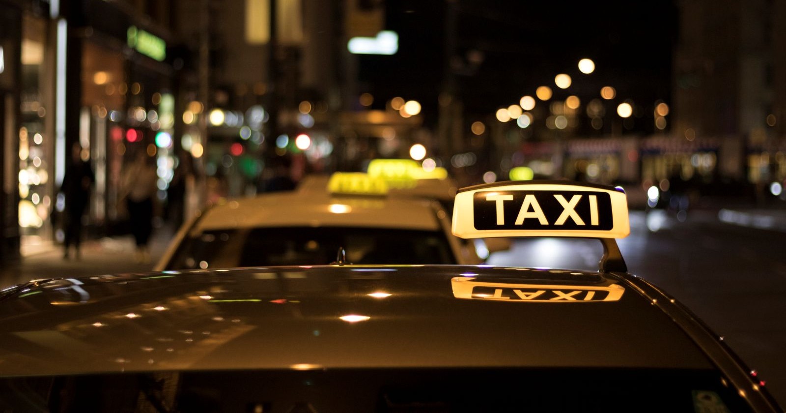 Ansicht eines Wiener Taxis