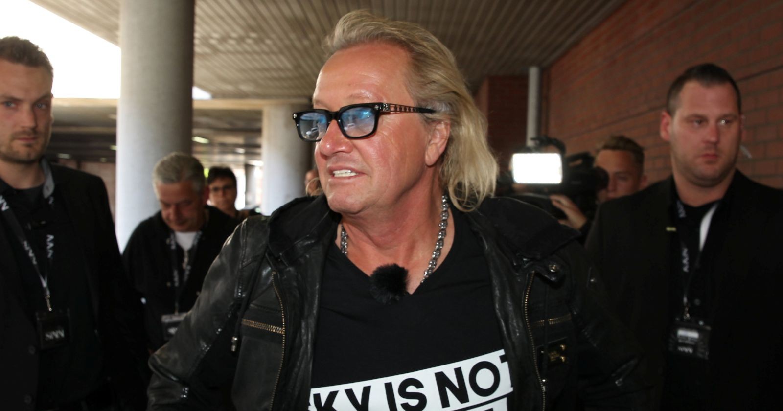 Robert Geiss mit Sonnenbrille