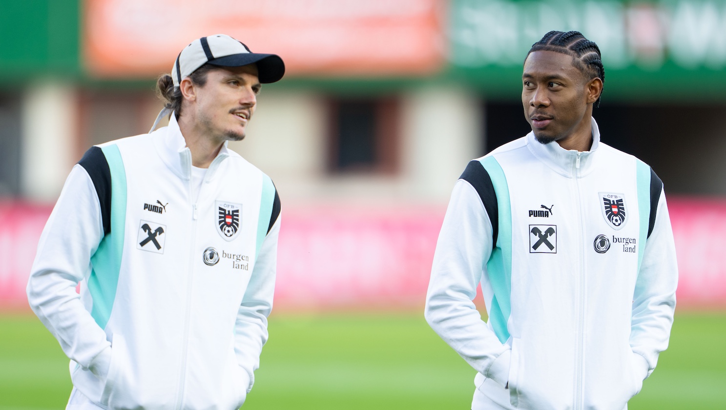 Sabitzer und Alaba im CL-Achtelfinale.