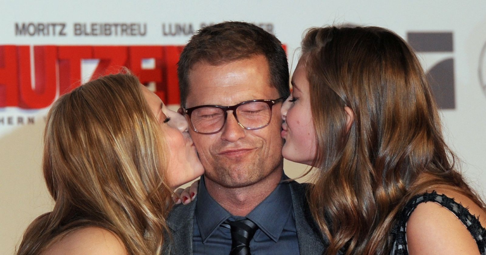 Schweiger und seine Töchter.