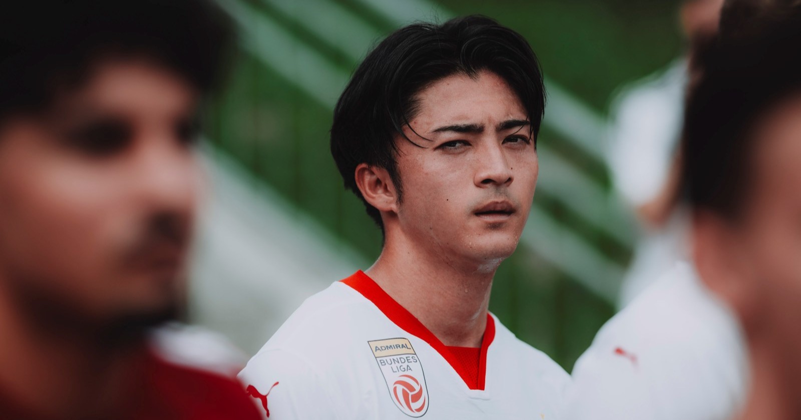 Takumu Kawamura bei einem Testspiel