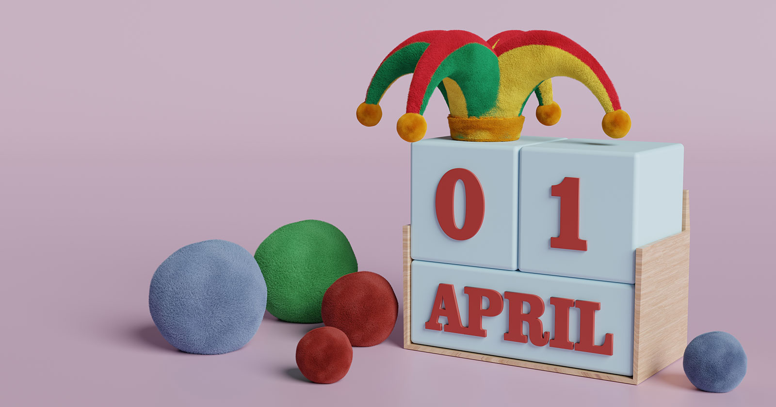 Würfel mit Datumsanzeige 1. April | Credit: iStock.com/Rawf8