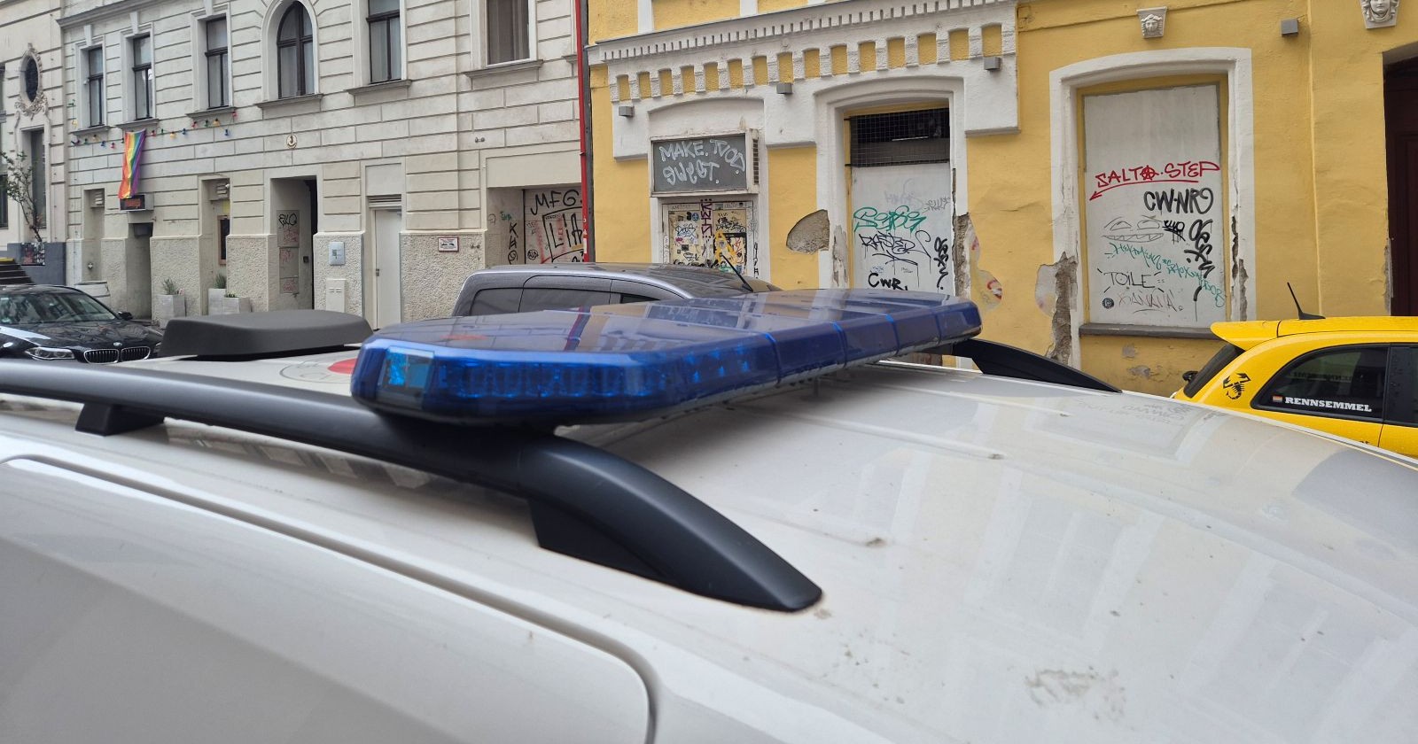 Sirene eines Rettungswagens