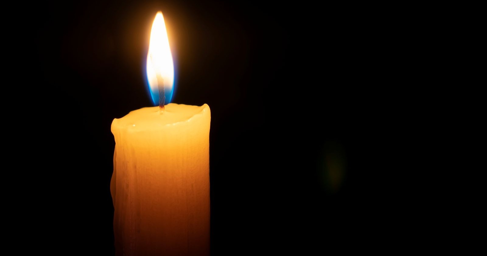 Trauerkerze