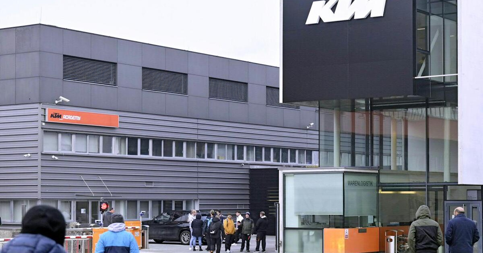 Das KTM-Werk hat die Produktion im März wieder aufgenommen.