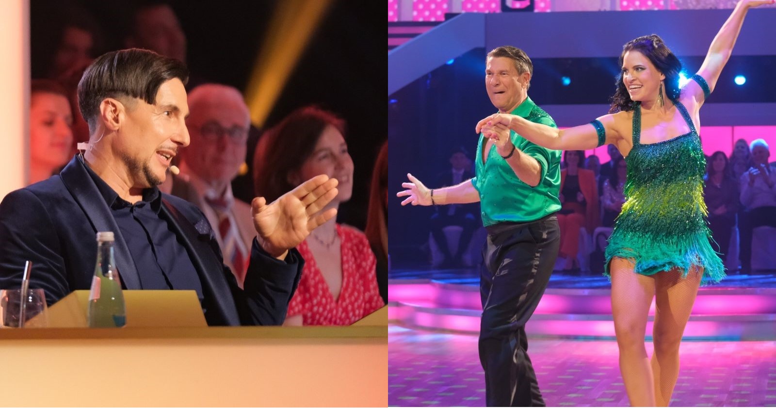 Juror Balász Ekker war mehr an Profitänzerin Conny Kreuter als an Promi Fifi Pissecker interessiert.